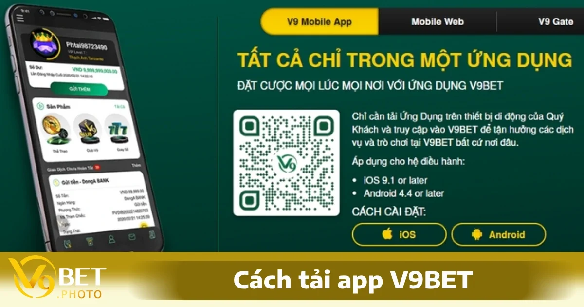 Tải App V9BET Trên Mọi Thiết Bị Không Bị Chặn Nhà Mạng 2 Cách tải app V9BET cho Android không bị chặn