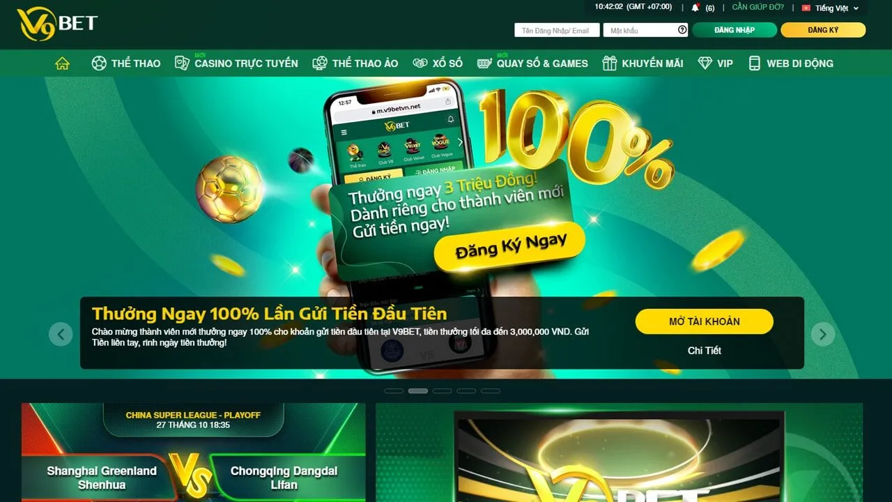 V9BET ⭐️ Game V9 BET - Link V9BET Đăng Nhập【2025】 26 Khuyến mãi chỉ có tại v9bet điện thoại